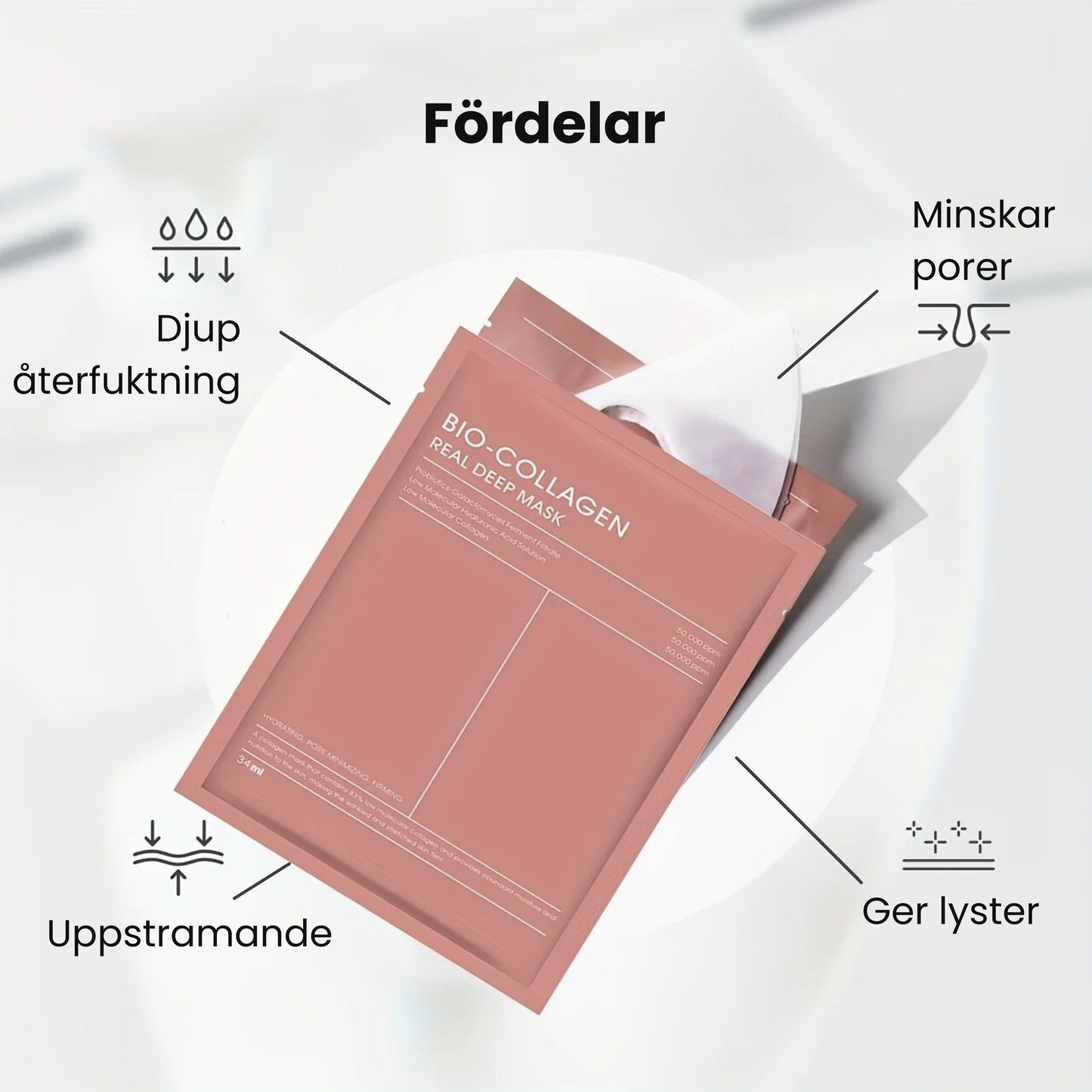Bio-Kollagenmask